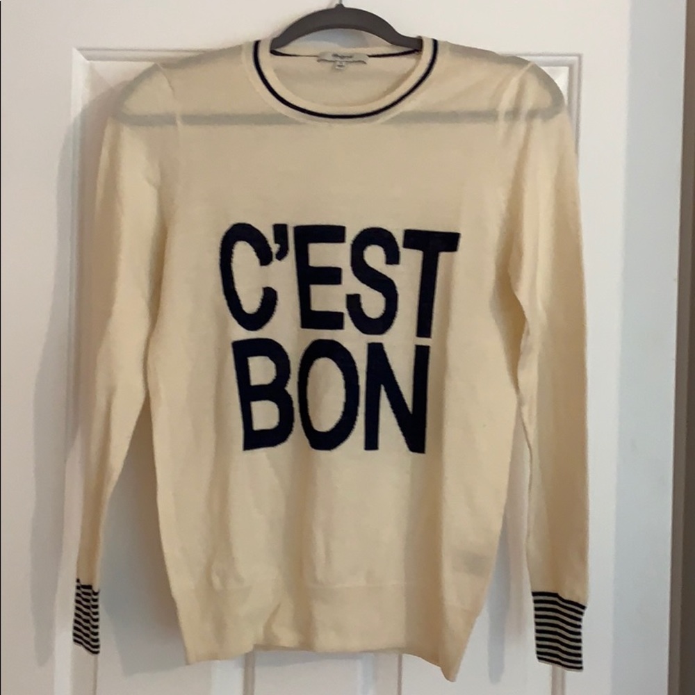 Madewell C’est Bob Sweater